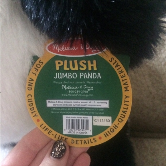 Jumbo Stuffed Animal Panda - Picture 2 of 4