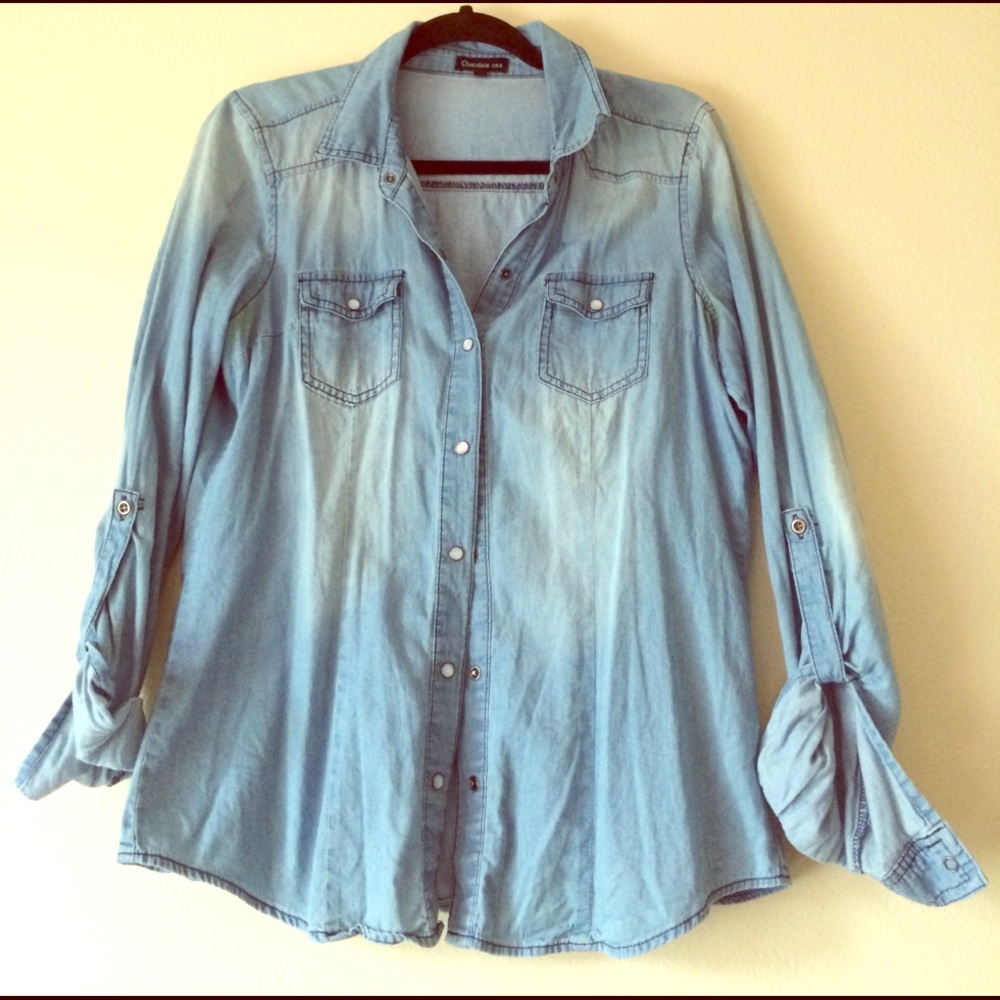 Denim shirt