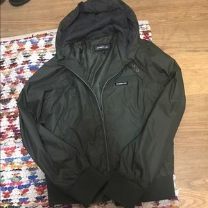 MEMBERS ONLY! Khaki green windbreaker