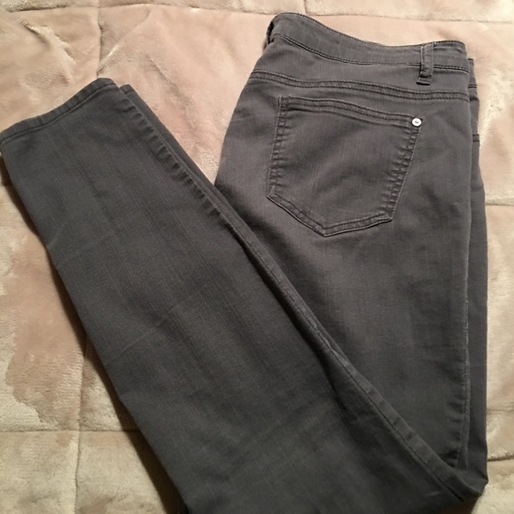 Low rise grey skinny jeans - Picture 1 of 2