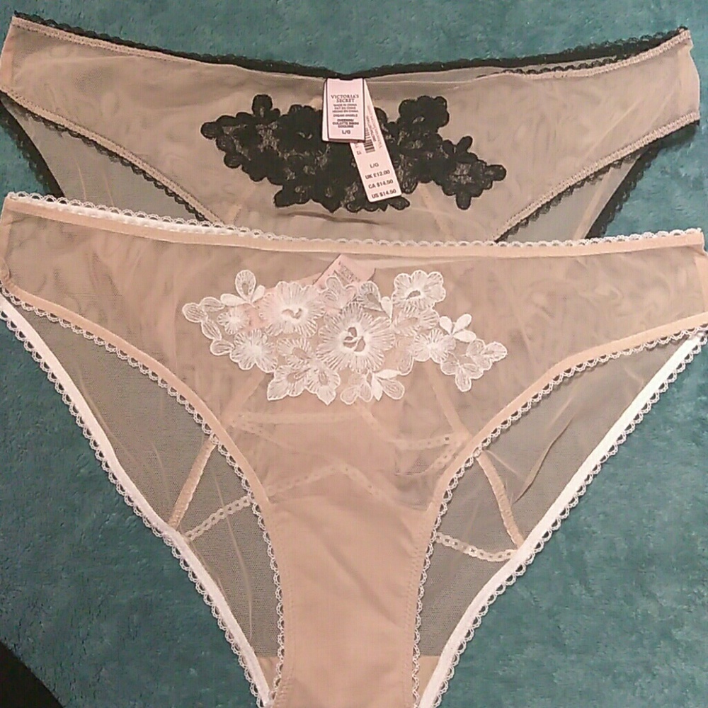 VS panties L only white one left