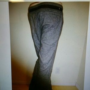 New be be croco tweed cuffed pants