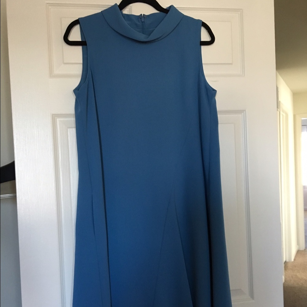 Blue dress
