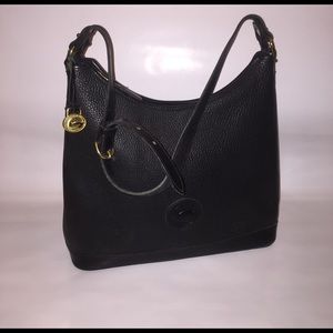 Vintage Dooney & Bourke Black Shoulder Bag