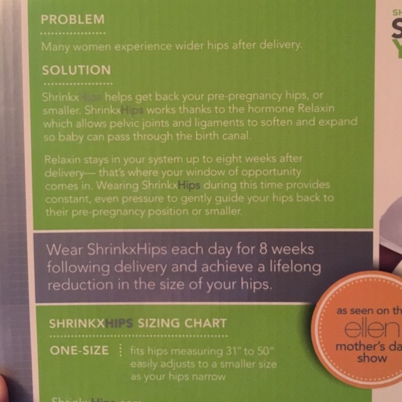 ShrinkxHips SHRINK YOUR HIPS! After Baby - Picture 5 of 7