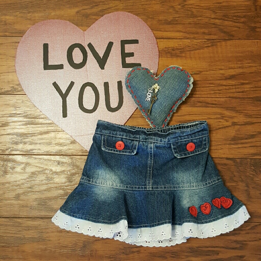 Disney 18 Month Heart Skirt