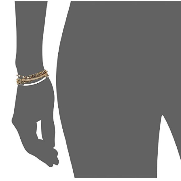 Fragments Multi Chain And Bar Bracelet - Picture 2 of 6