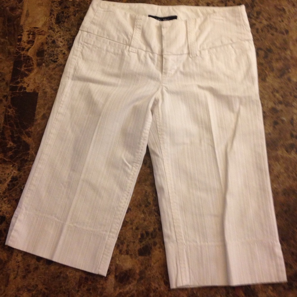 Arden B "Billy Blues" Wide leg Bermuda dress pant.