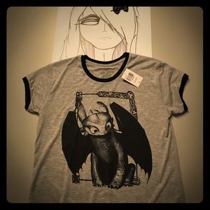 🔥ALL MUST GO🔥 How to Train Your Dragon Tee 🖤