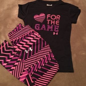 Girls Under Armor outfit