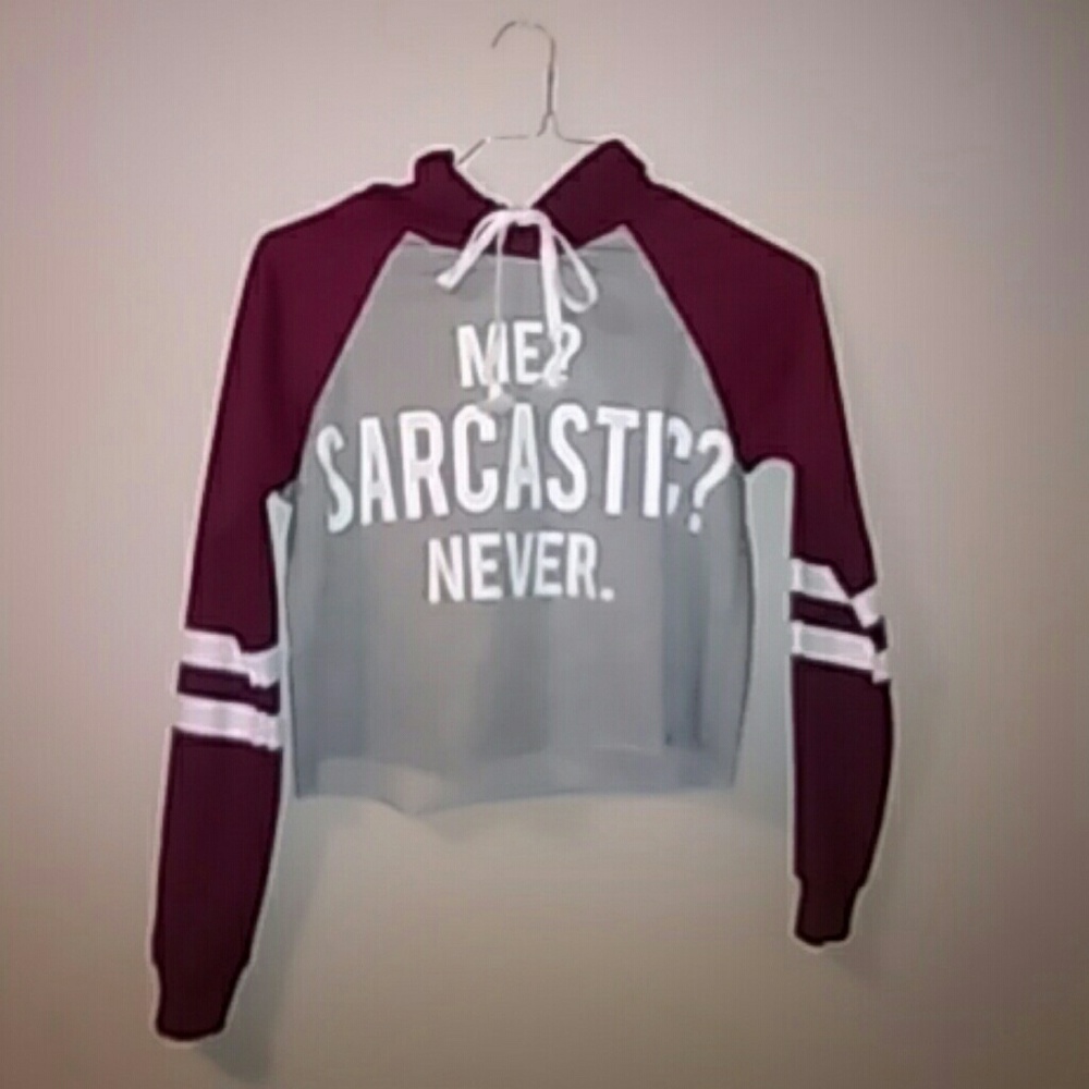 Rue 21 Crop top hoodie