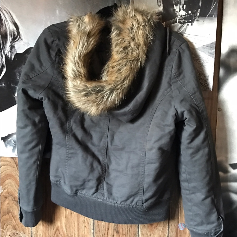 Dark gray jacket
