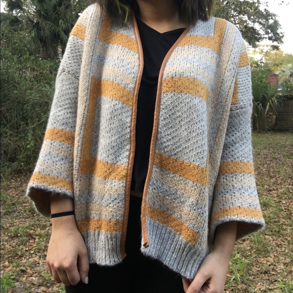 Vintage Geometric Sweater