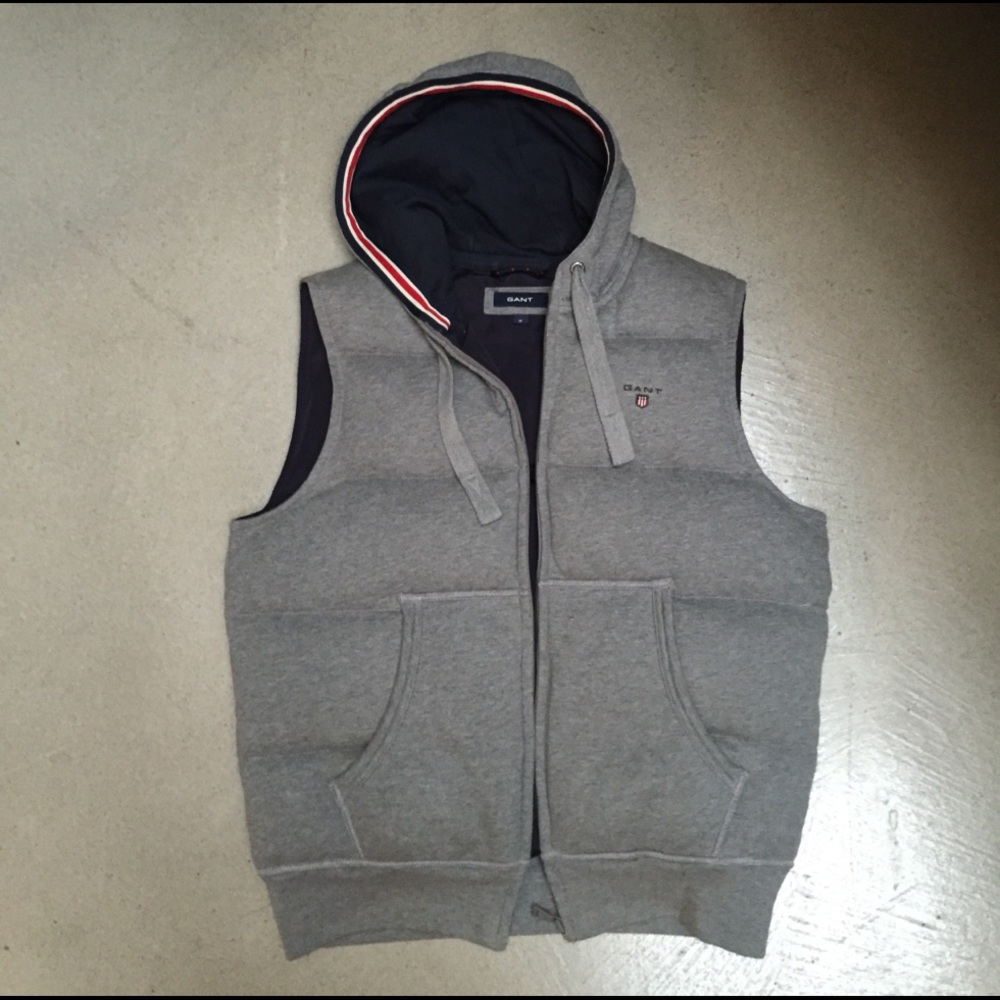 Gant Grey Puffy Vest