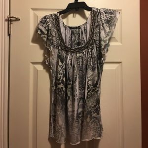 Women's polyester top size large