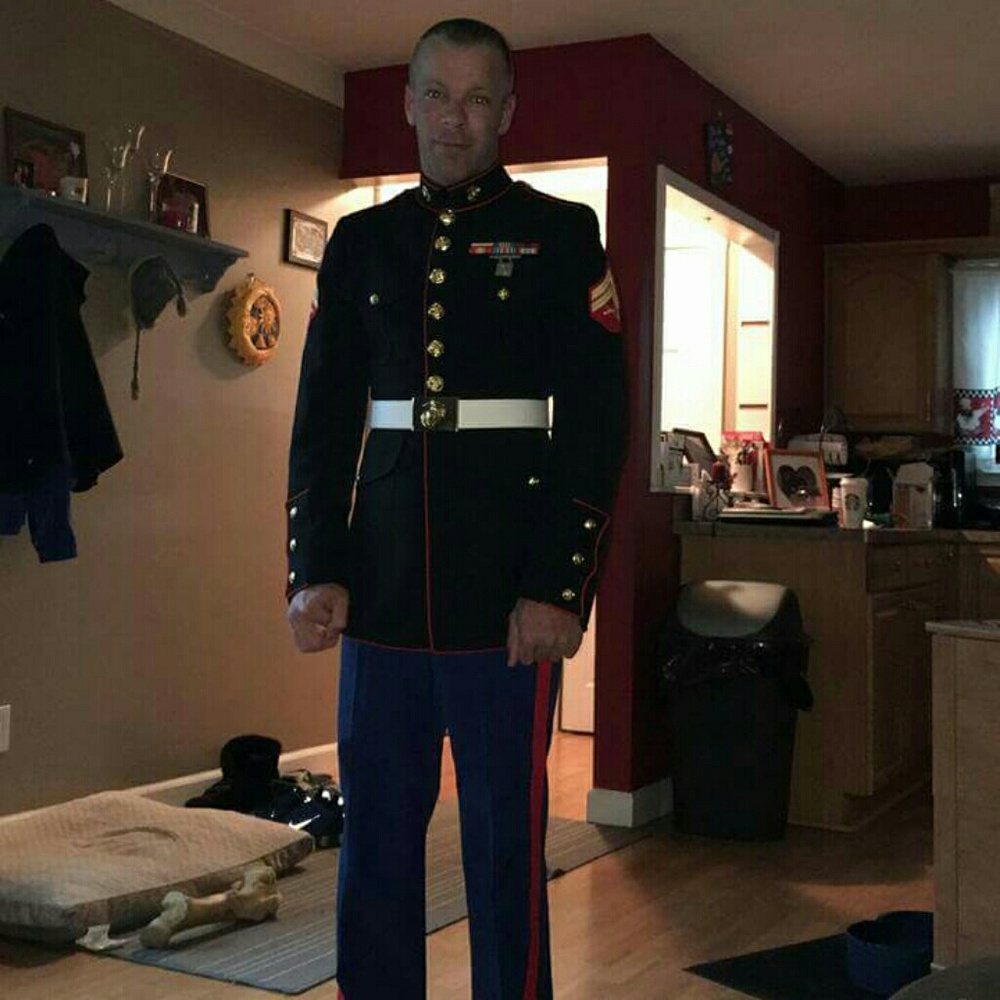 USMC dress blues jacket n pants