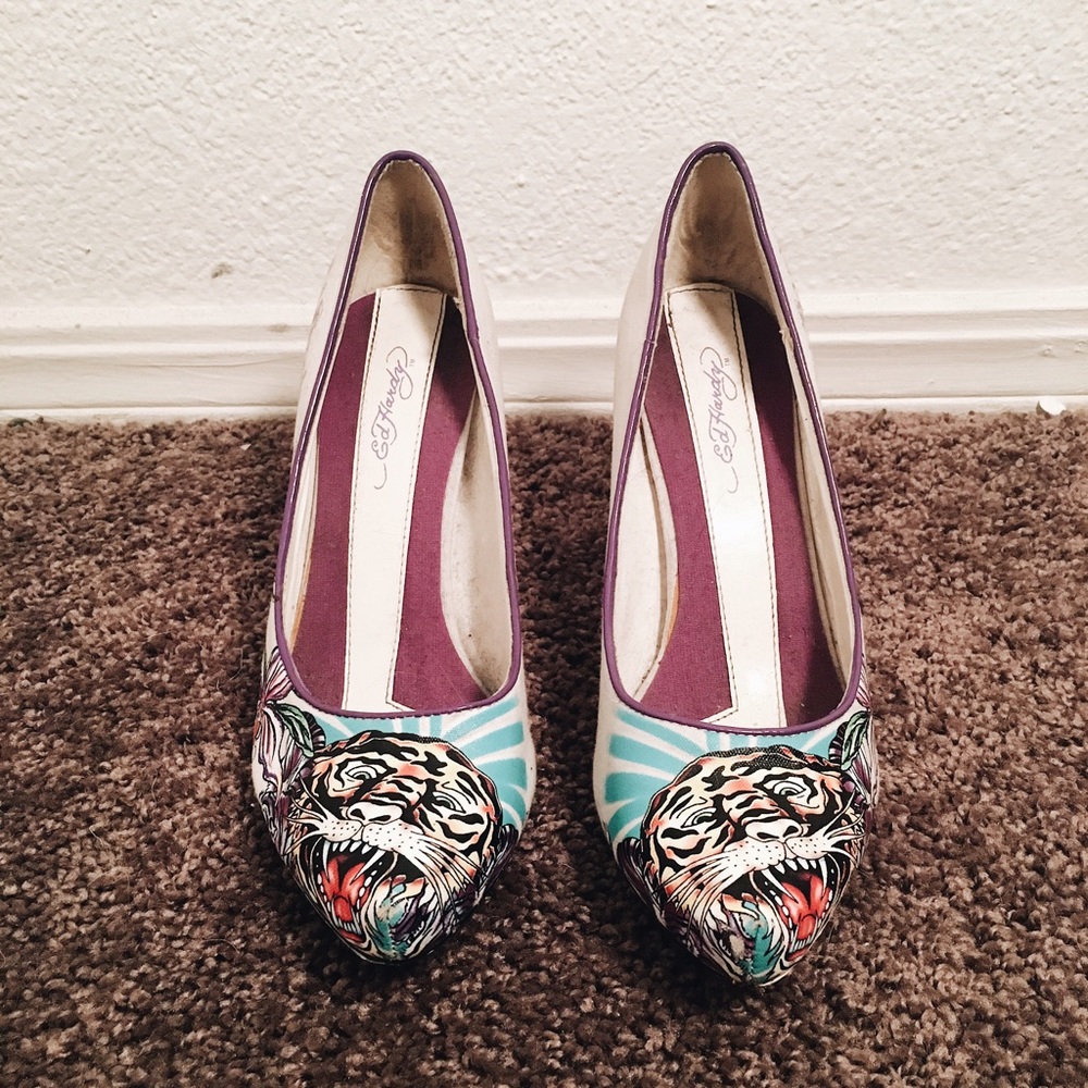 ED HARDY HEELS