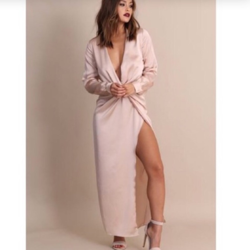 Gorgeous silk wrap dress