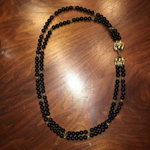 KJL for Avon Rams Heads Necklace