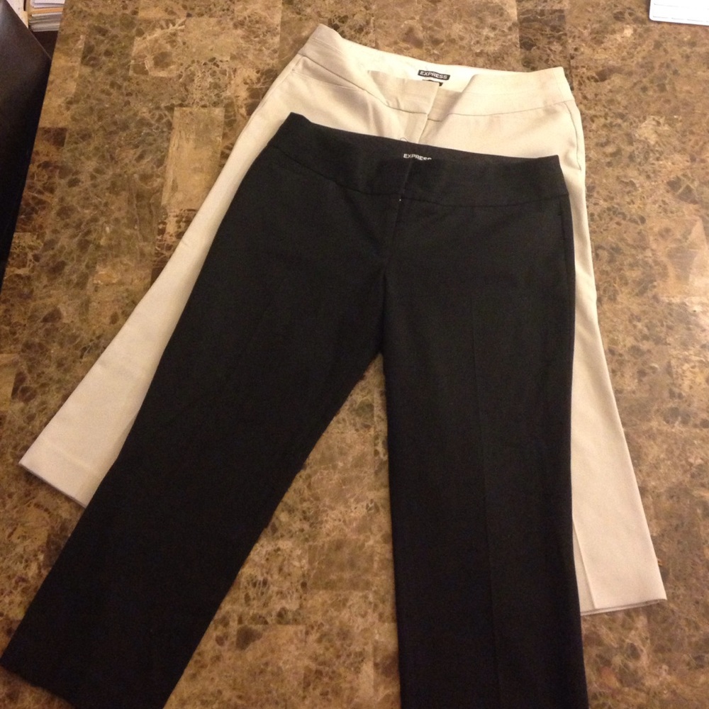 Express COMBO dress Capri pants.