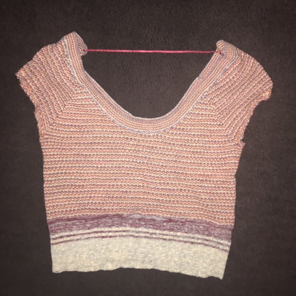 Free people knit crop top