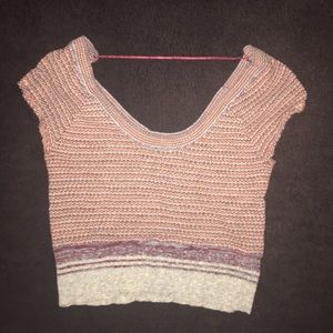 Free people knit crop top