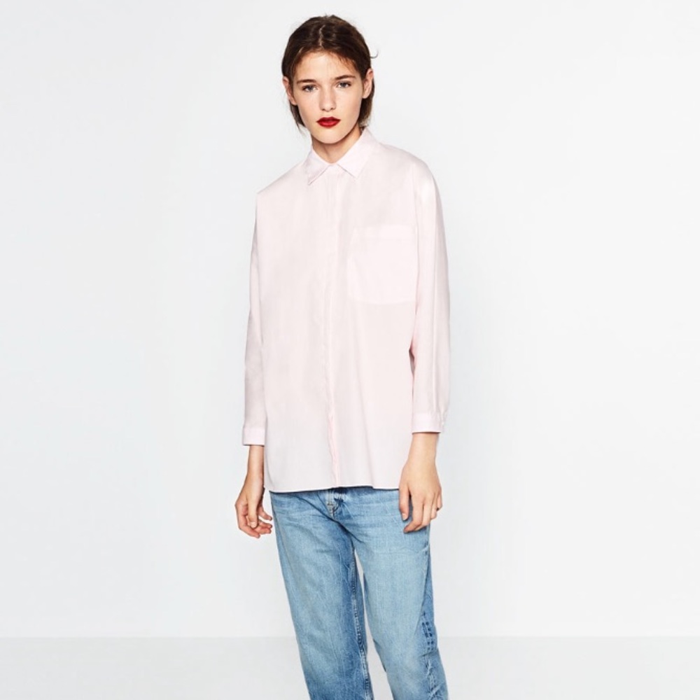 Zara oversized shirt