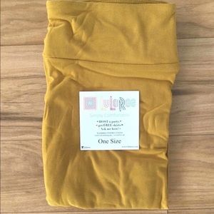 Lularoe OS mustard leggings