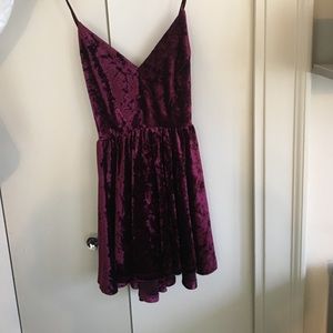 Velvet romper
