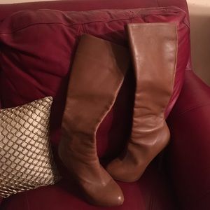 Christian Louboutin boots size 38.5 Camel