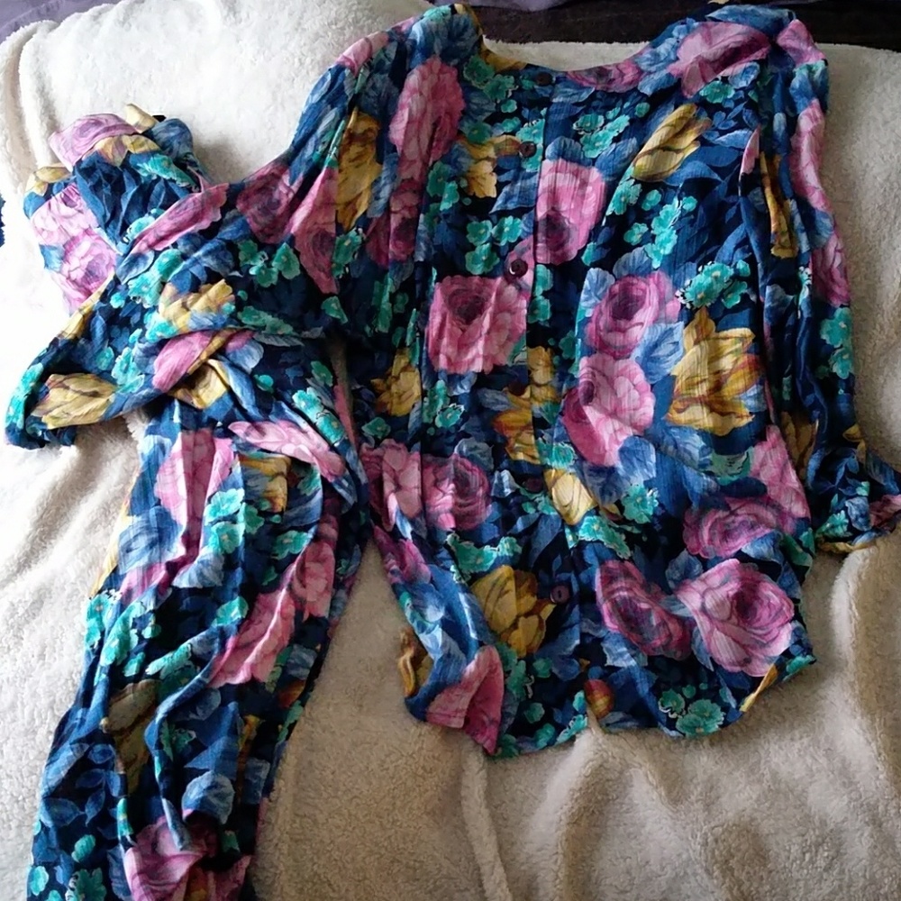 Two part ..top and skirt