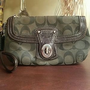Much Loved Authentic Coach Wristlet!