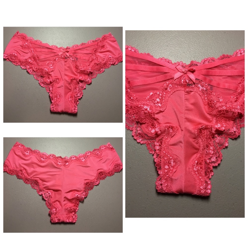 ❤Victoria's Secret Lace & Mesh Cheeky Panty❤ - Picture 4 of 4