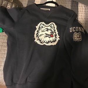 UCONN vintage style crew neck