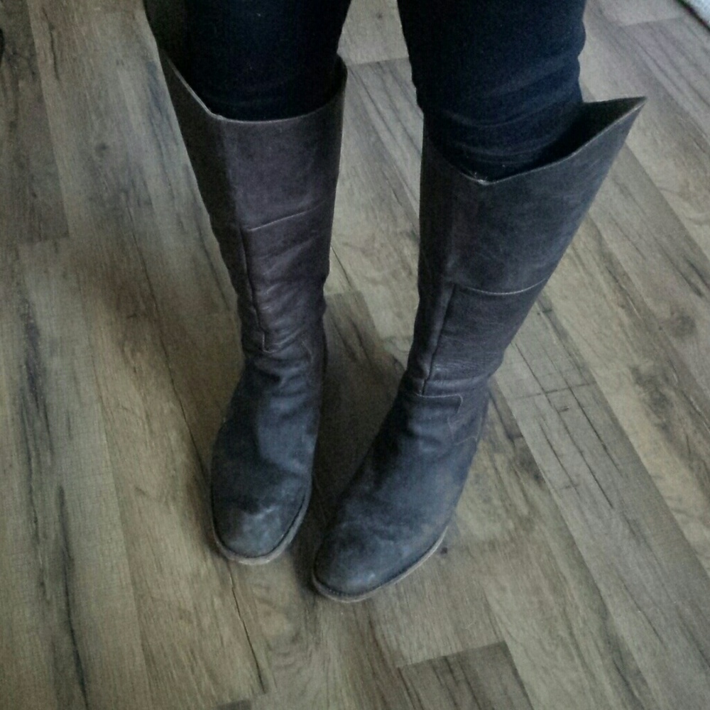 Freebird by Steve Madden Genuine Leather Boots