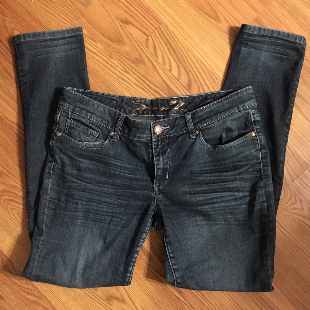 Seven skinny jeans awesome pocket details