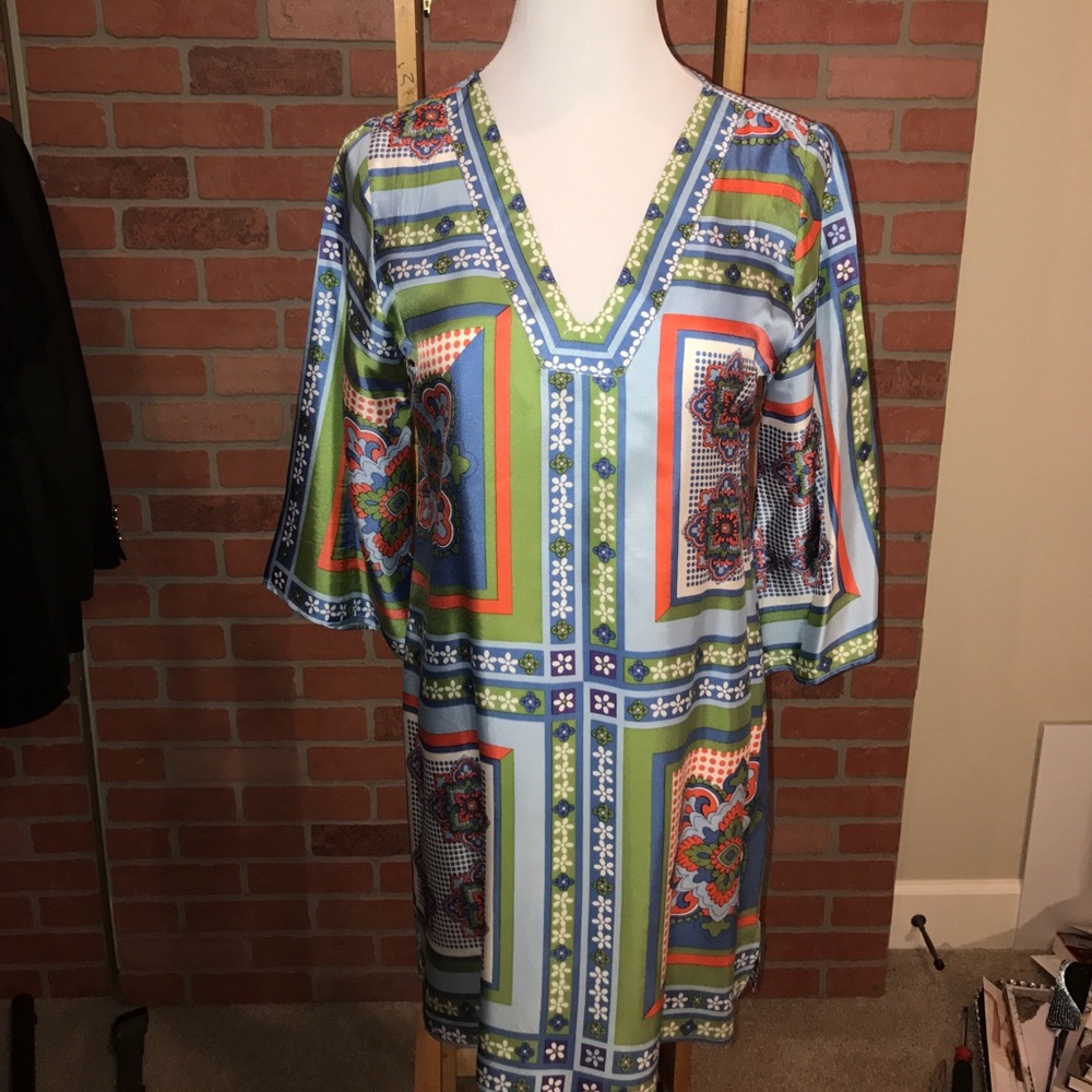 Creme Fraiche size Small silk dress