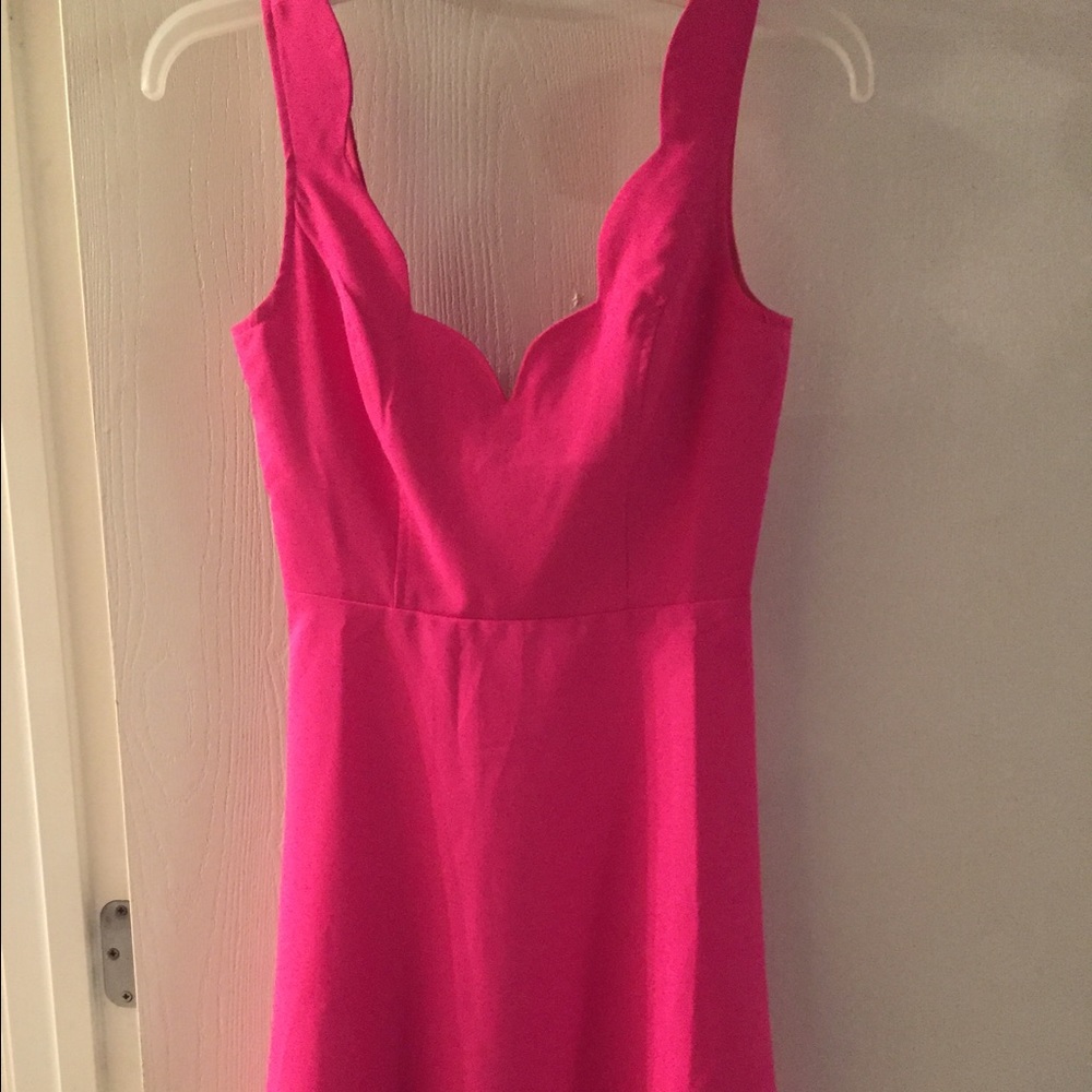Tobi hot pink dress!