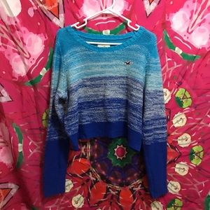 Hollister crop top sweater