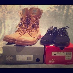 Palladium Gussett Baggy and Puma El Ace