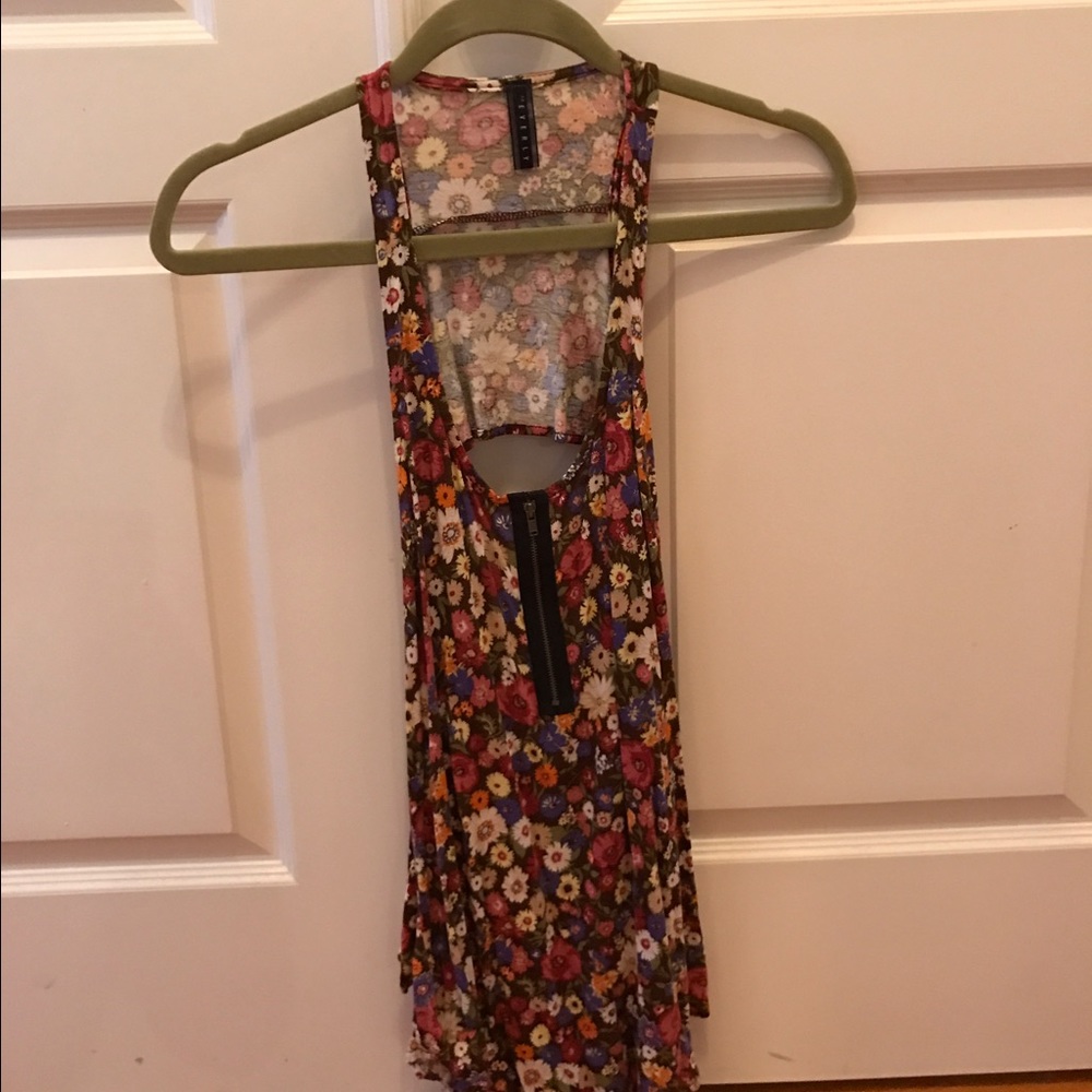 Everly floral print top