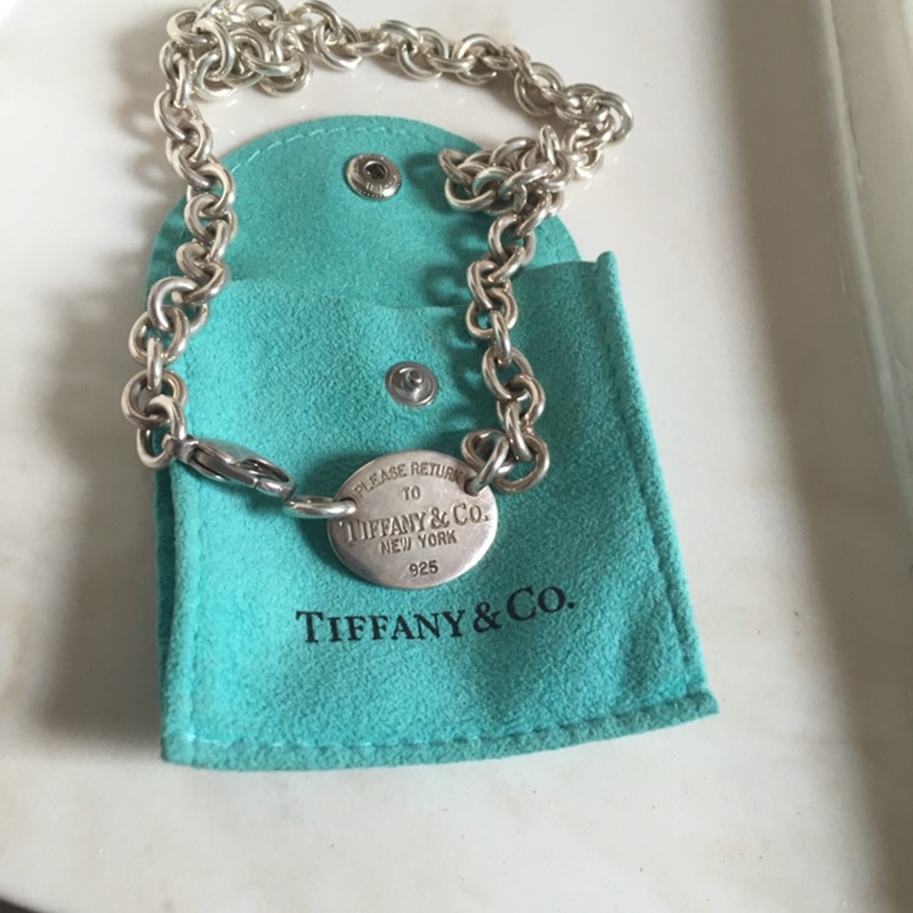 Tiffany sterling necklace
