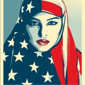 "We the People" serigraphy by Shepard Fairey