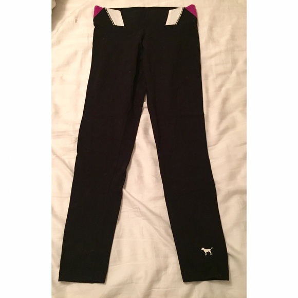 VS Pink Yoga Pants - Picture 1 of 4
