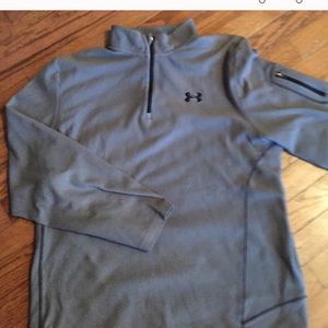 MENS U/A fleece pull over