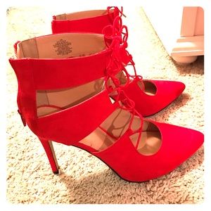 Express Red Heels