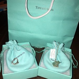 Tiffany and Co necklace with an extra pendant