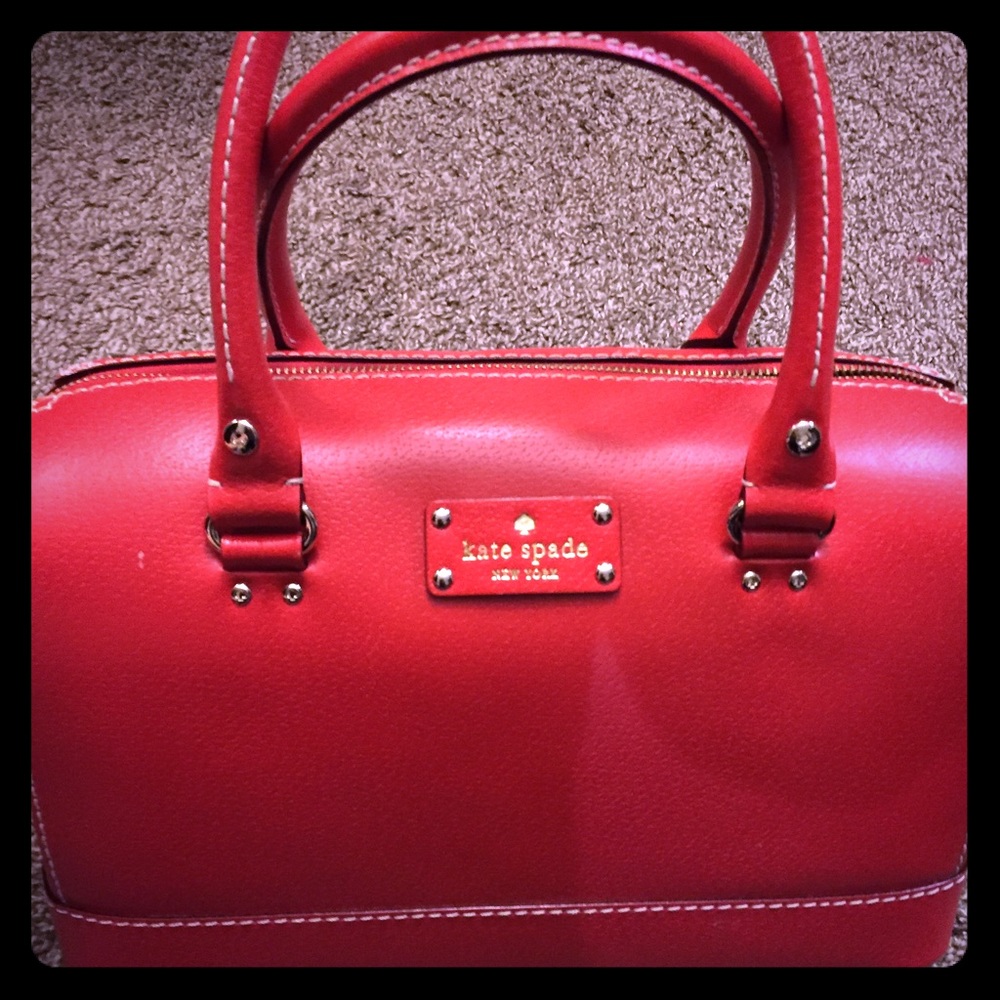 Authentic Kate Spade red bag