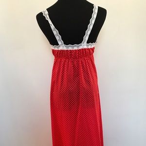 Vintage Intimates & Sleepwear - Vintage polka dot night gown Vintage Intimates & Sleepwear - Vintage polka dot night gown