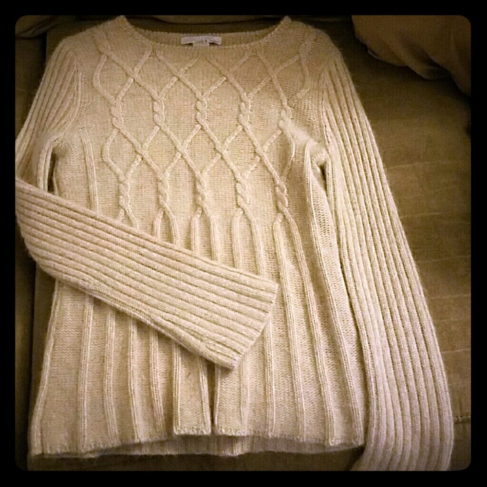 Angora / lamb's wool sweater